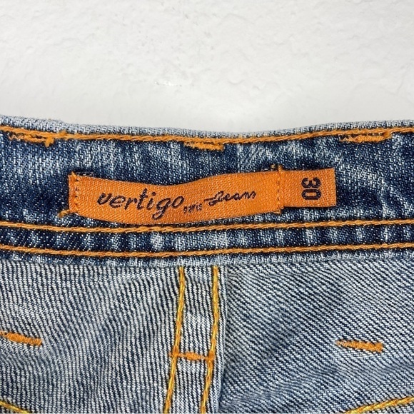 NWT Vertigo Light Wash Y2K Flare Jeans 2000s - Picture 10 of 12